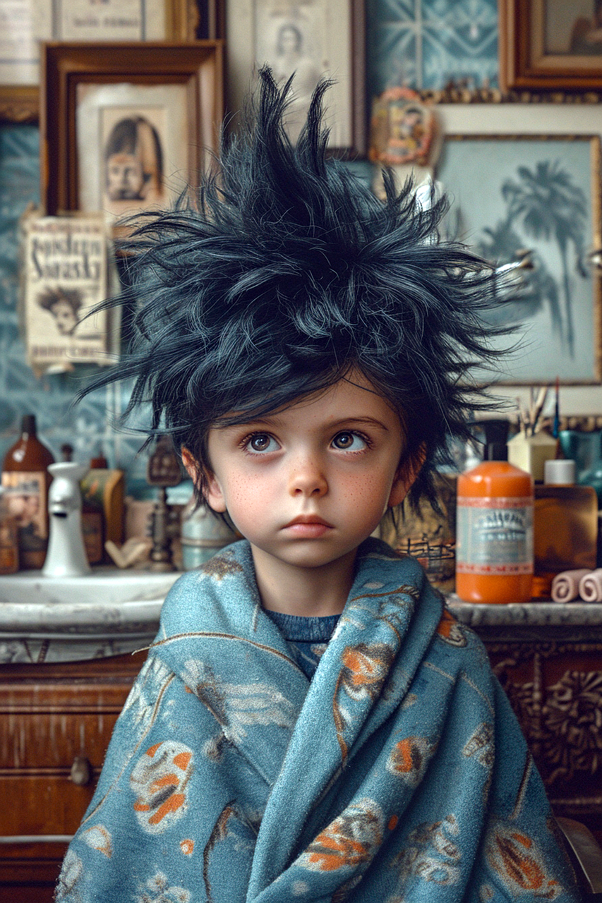 Cortes de cabello modernos para niños